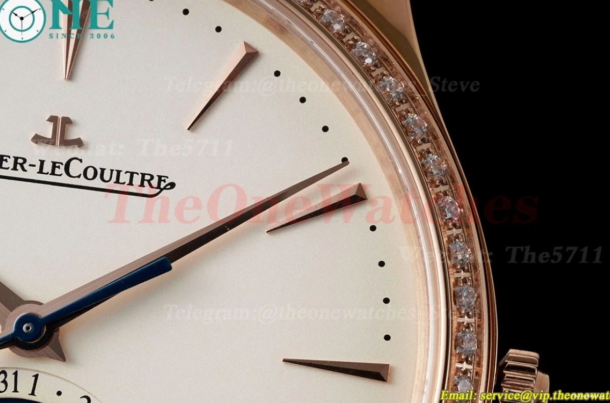 Stk Dia Clone Ultra Super Moonphase Thin Master LE A925 AZ White RG 1223